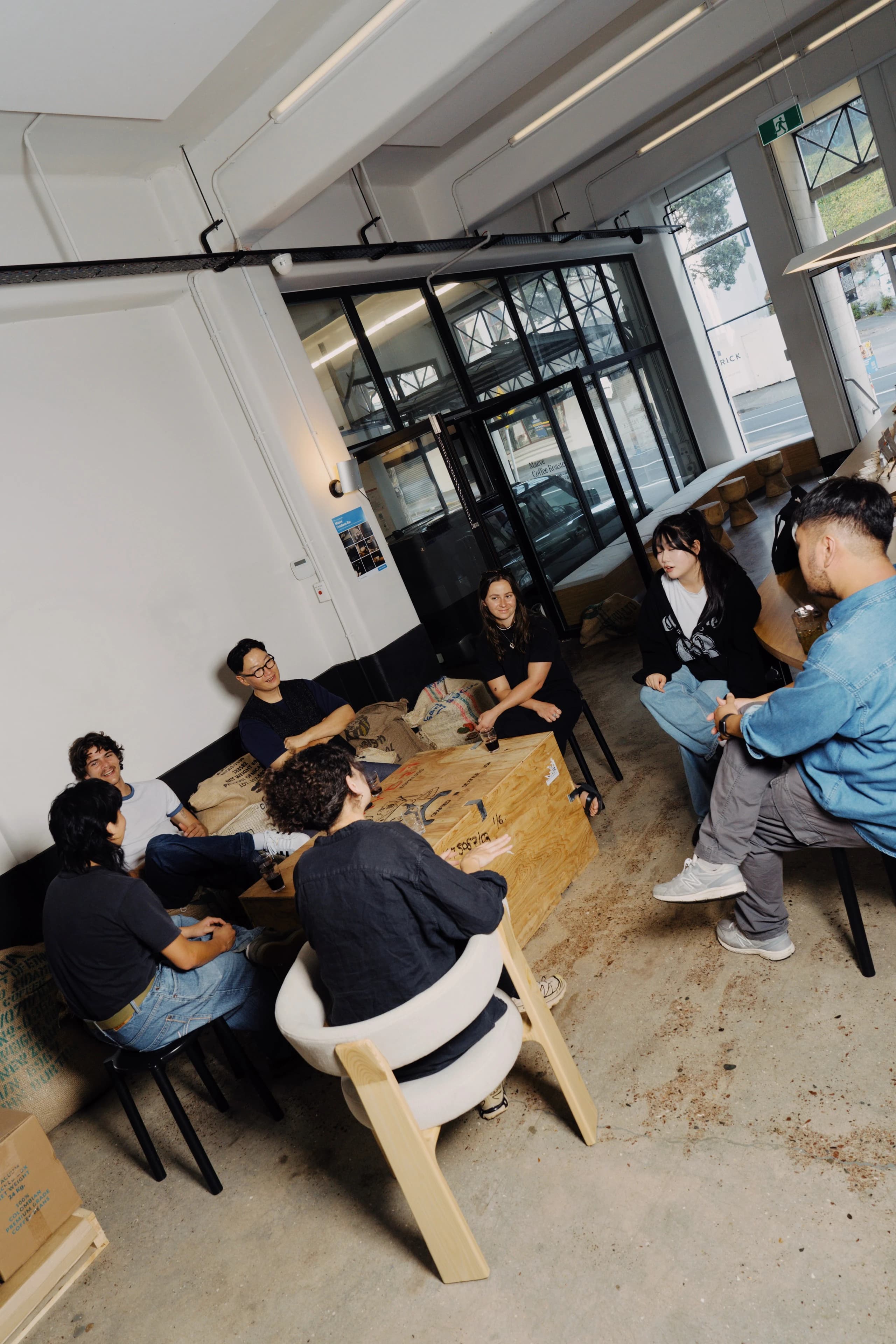 The Maeve Coffee team at work
